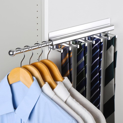 Adhesive valet rod closets - valet,