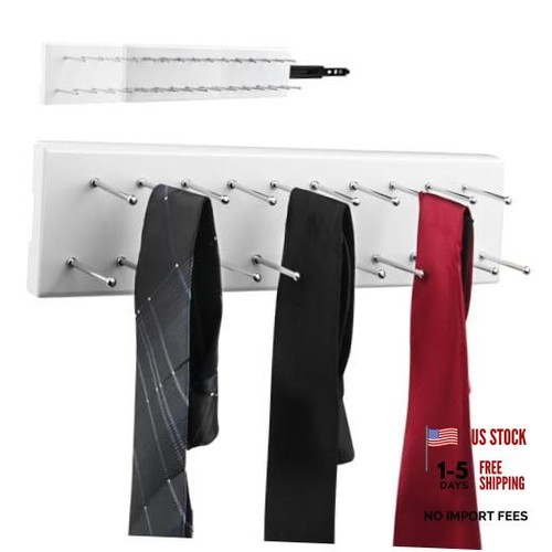 Pull out tie rack for - pull,
